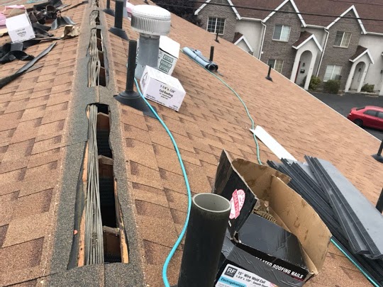 Roof Removal and Replacement - Colony Park Apartments - Provo Utah