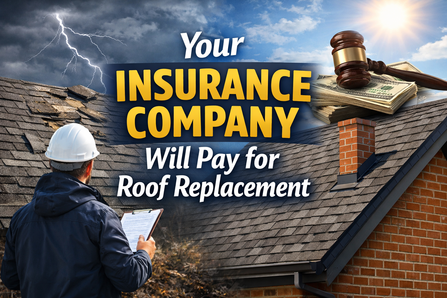 Misleading ad claiming homeowners insurance will pay for roof replacement in Provo Utah